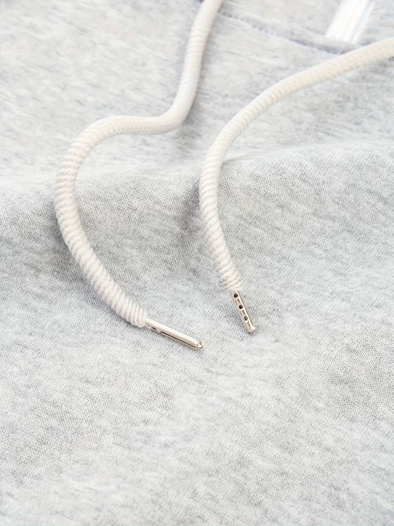 Hoodies Mænd Casual Blød Bomuldsblanding-6