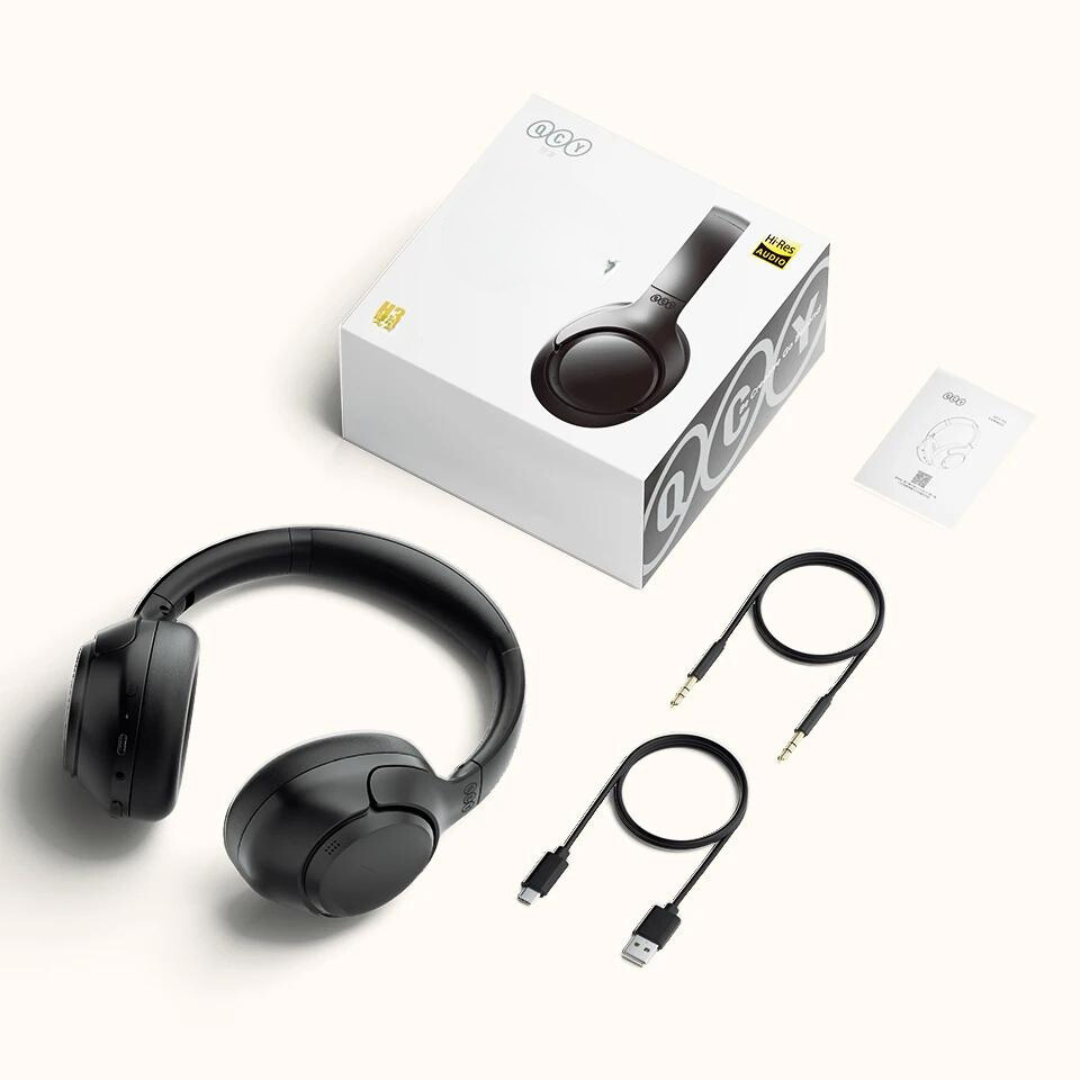 Hybrid støjreducerende øretelefoner