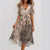 Festkjoler til Damer V-Hals Elegant Design 100% Polyester-3