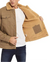 Herre Vinterjakke Armygrøn Sherpa-foret Vandafvisende Robust Design-5