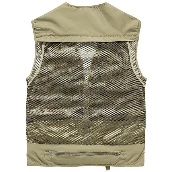 Herre Vest Mouwløs Moderne Funktionelt Design Polyester-5