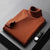 Herre Turtleneck Sweater Blød Bomuldsblanding Klassisk Design