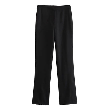 Off-Shoulder Tube Top & Trousers Set til kvinder