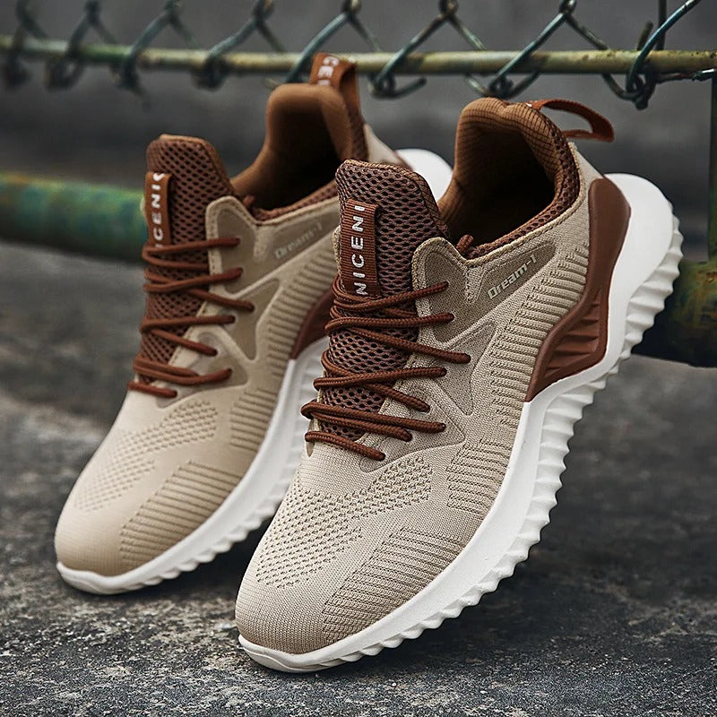 Åndbare mesh-sneakers til mænd