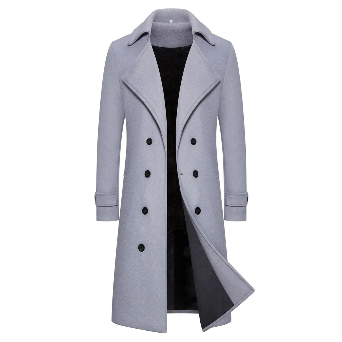 Slim Fit Windbreaker Trench Coat til mænd