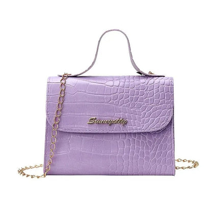 Chic kæde-crossbody-taske til kvinder