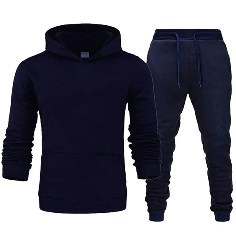 Fitness-sweatshirt-sæt til mænd
