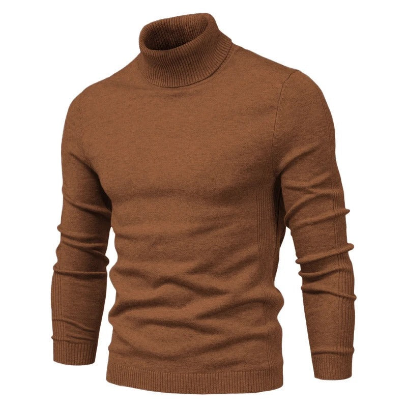 Smal rullekravesweater til mænd