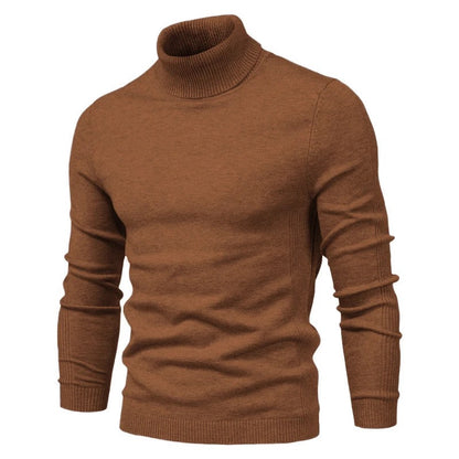 Smal rullekravesweater til mænd