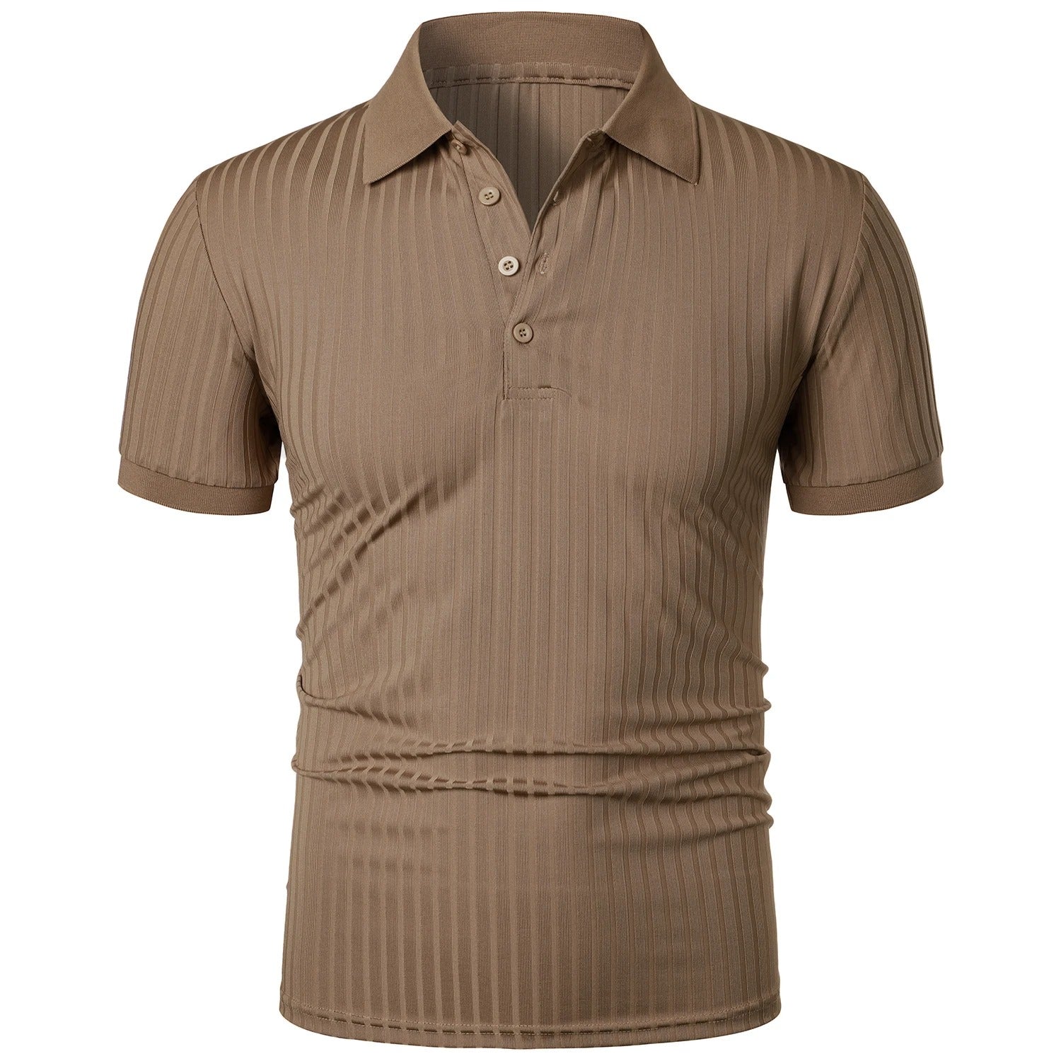Slim Knit poloshirt til mænd