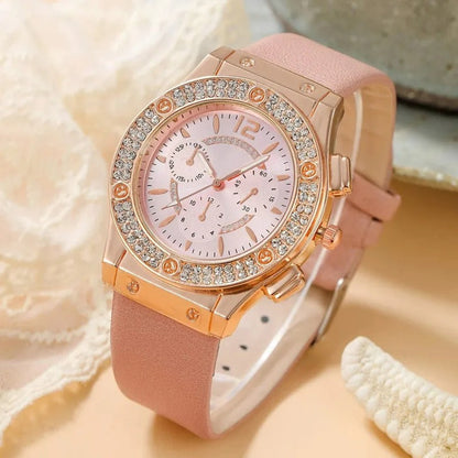 Luksus rhinestone ur (2 stk sæt)