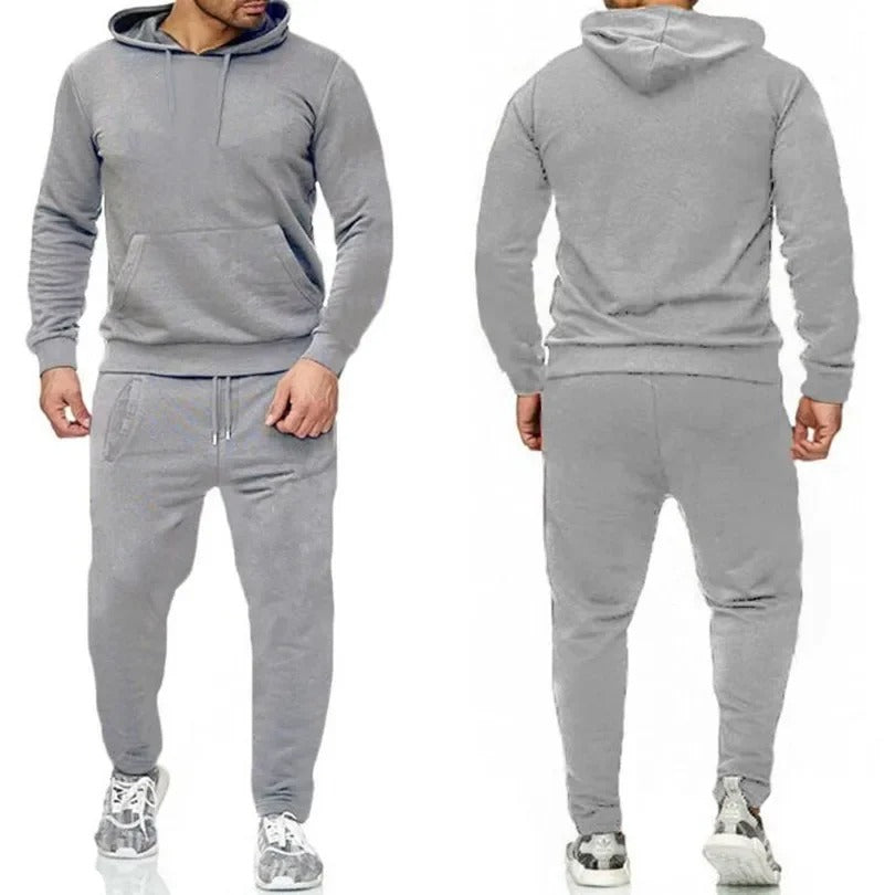 Fitness-sweatshirt-sæt til mænd
