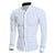 Slim Fit langærmet bluse til mænd