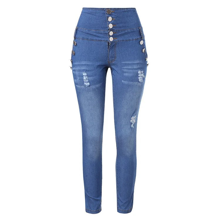 Denim-bukser til kvinder