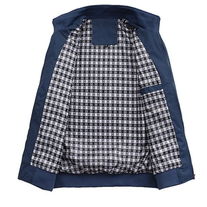 Casual Slim Bomber-jakke til mænd