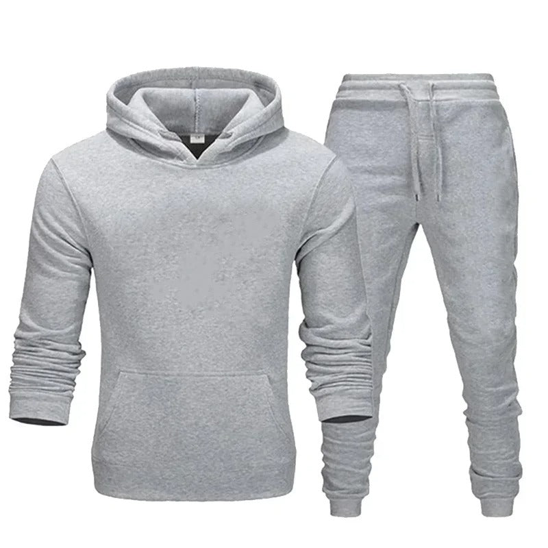 Fitness-sweatshirt-sæt til mænd