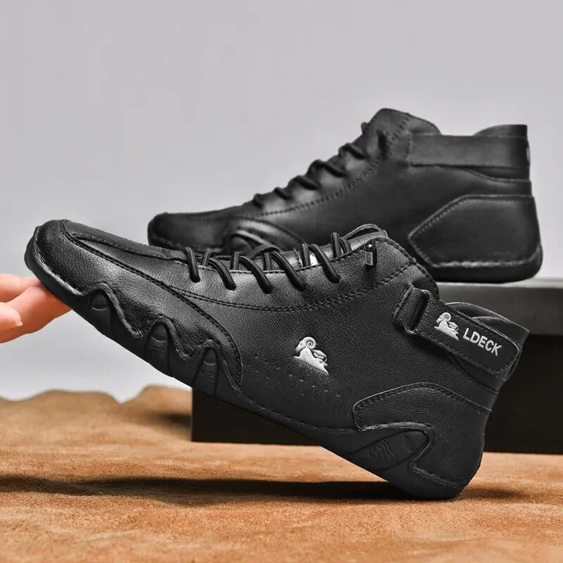 Afslappede høje sneakers til mænd
