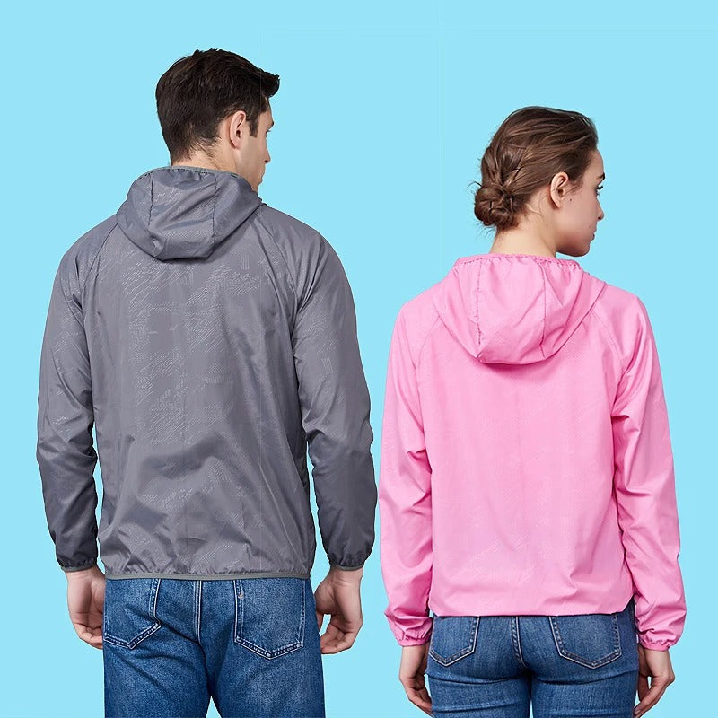 Windbreaker-jakke til vandring til kvinder