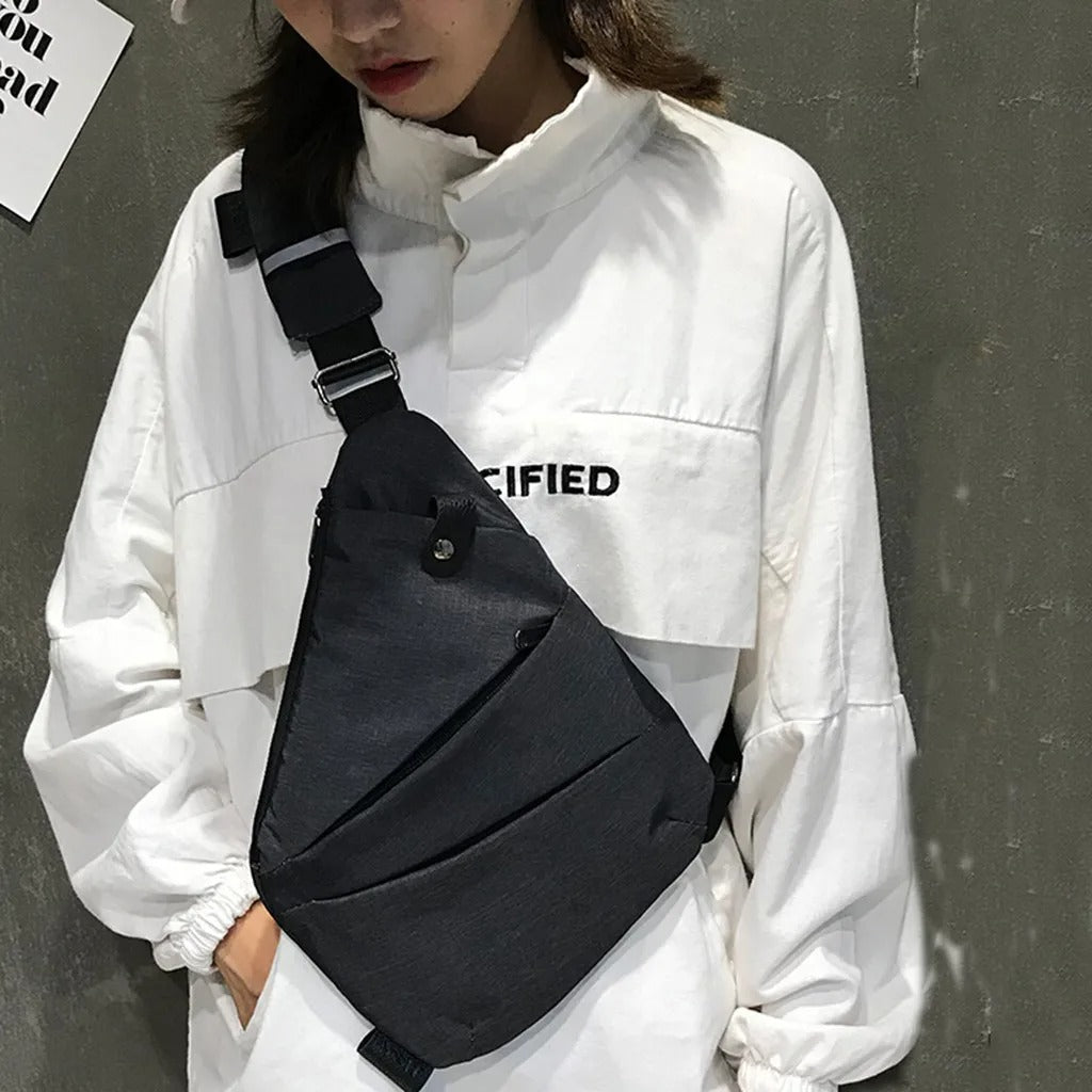 Tyverisikret crossbody-taske