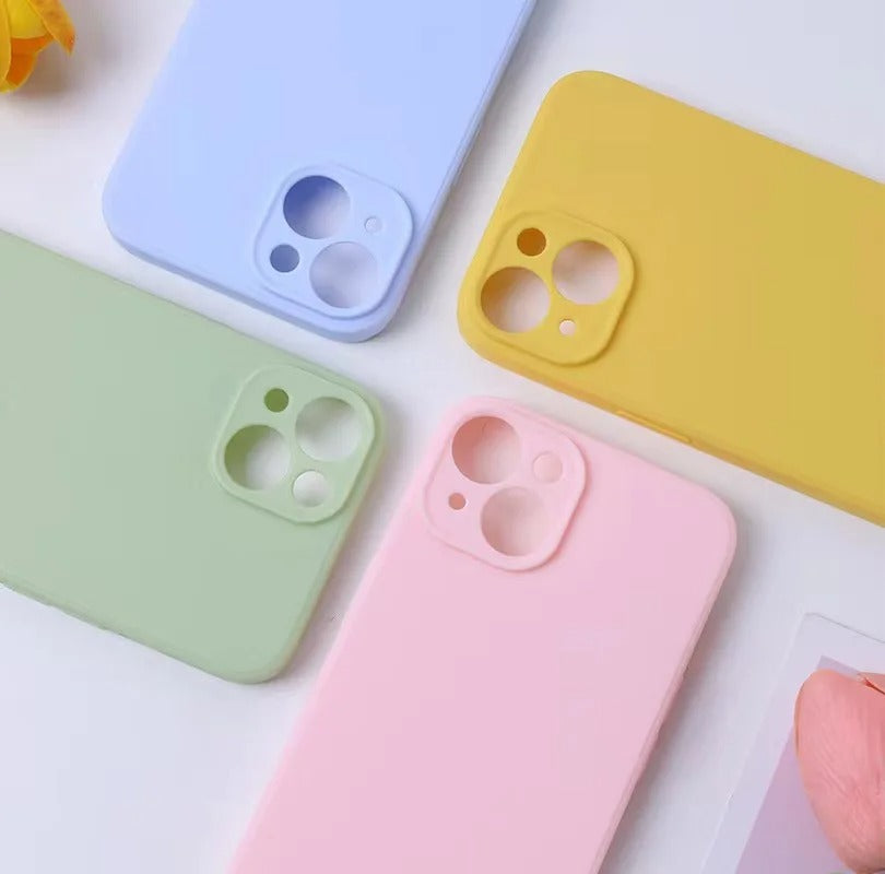 Blødt bagcover i silikone til iphone