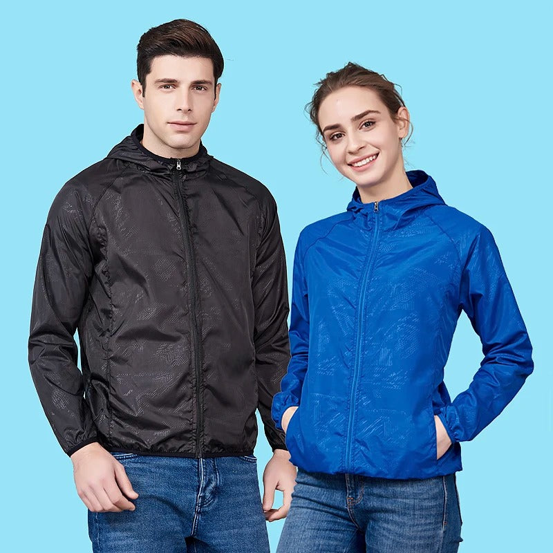 Windbreaker-jakke til vandring til kvinder