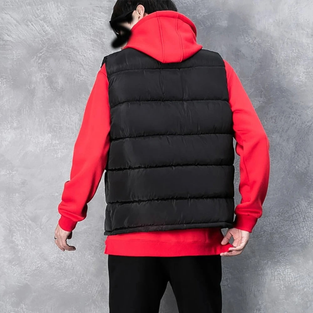 Bodywarmer-vest uden ærmer til mænd