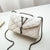 Luksus quiltet crossbody-taske med kvast