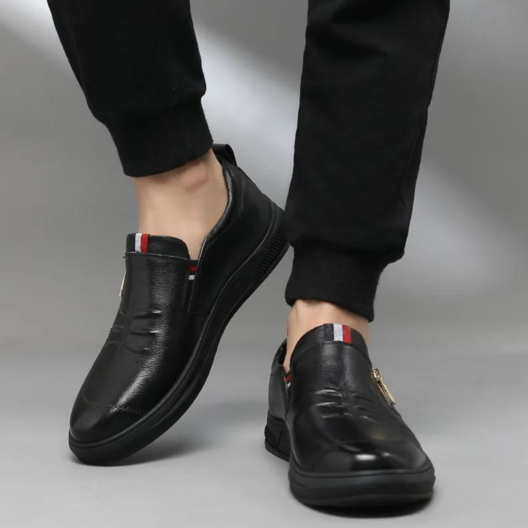 Åndbare slip-on-loafers til mænd