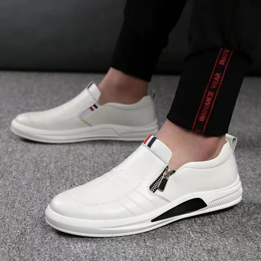 Åndbare slip-on-loafers til mænd