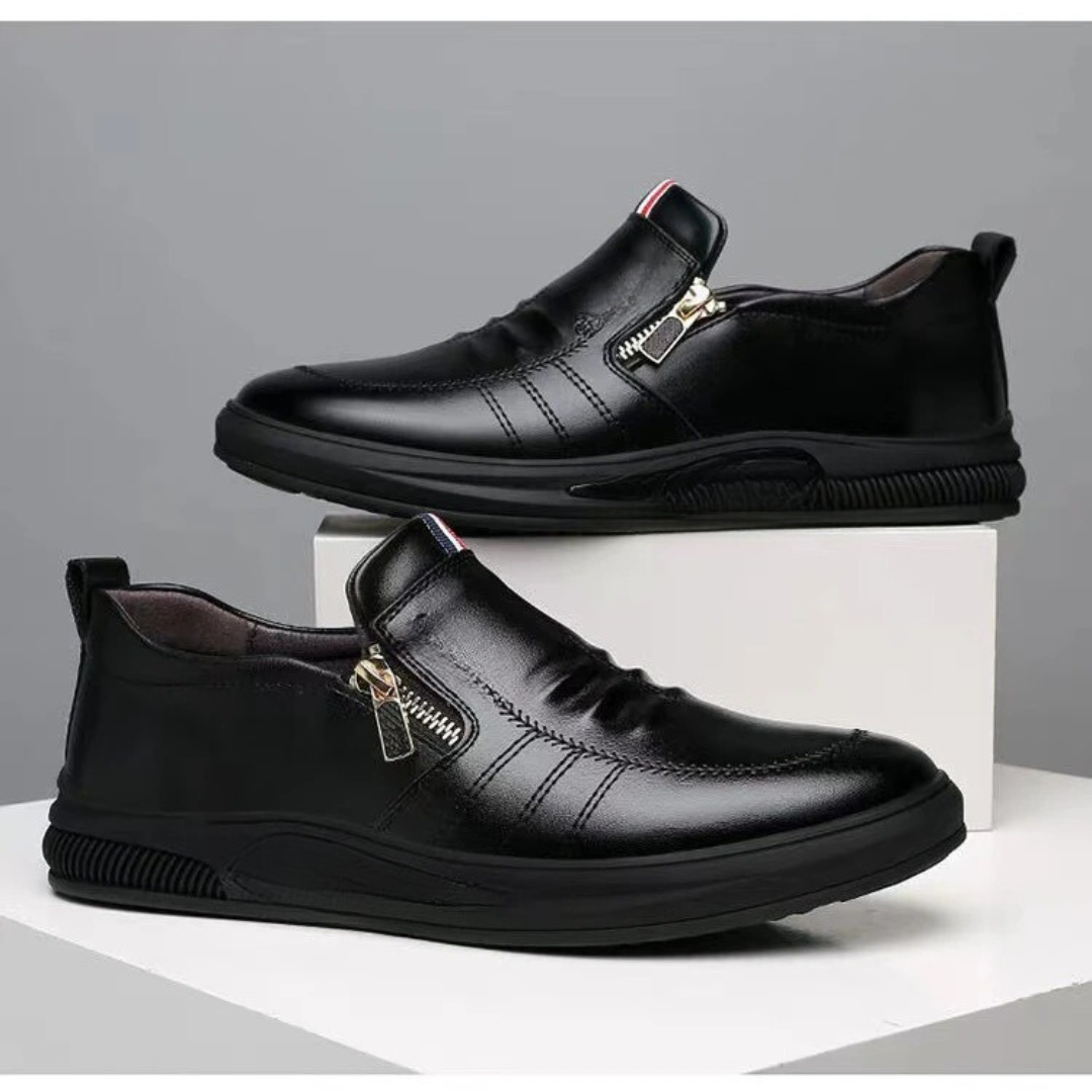 Åndbare slip-on-loafers til mænd