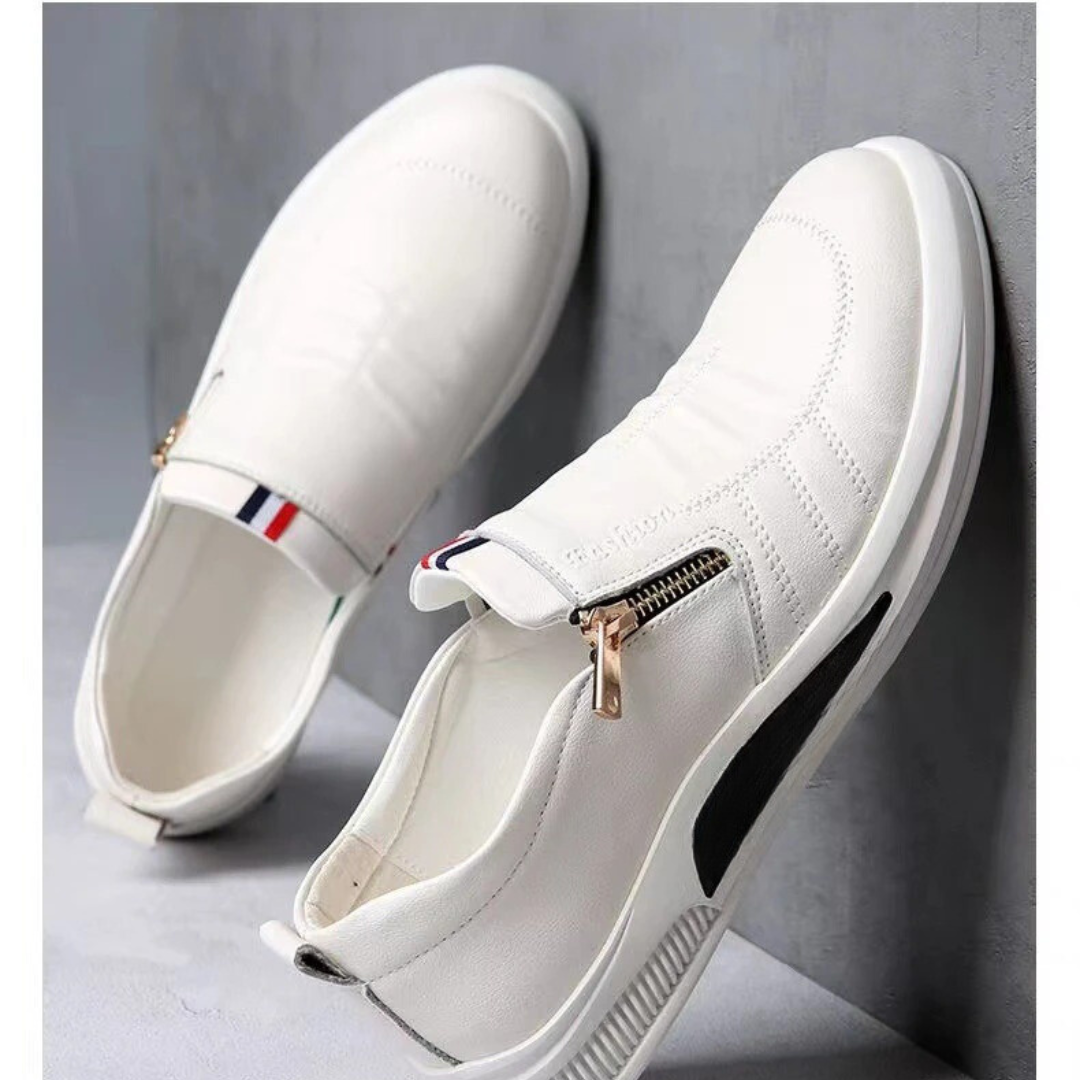 Åndbare slip-on-loafers til mænd