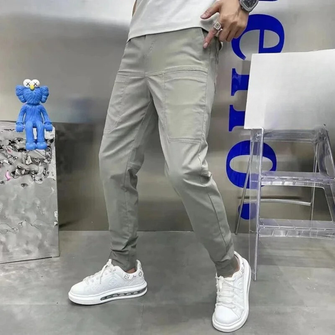 Skinny cargobukser til mænd