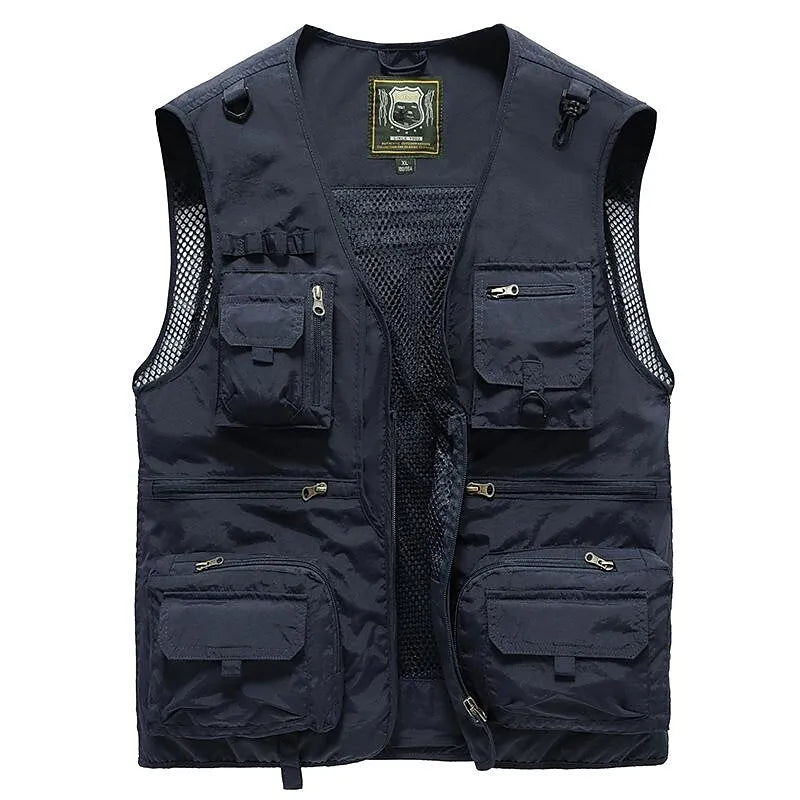 Herre Vest Mouwløs Moderne Funktionelt Design Polyester-6