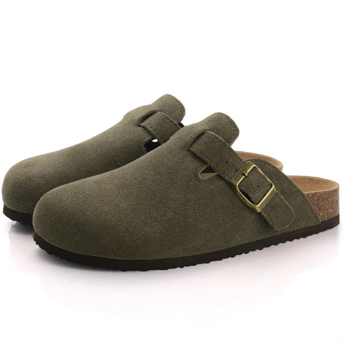 Variant image for Unisex Sandaler Boston Stil Læder Komfortable og Tidløse-33
