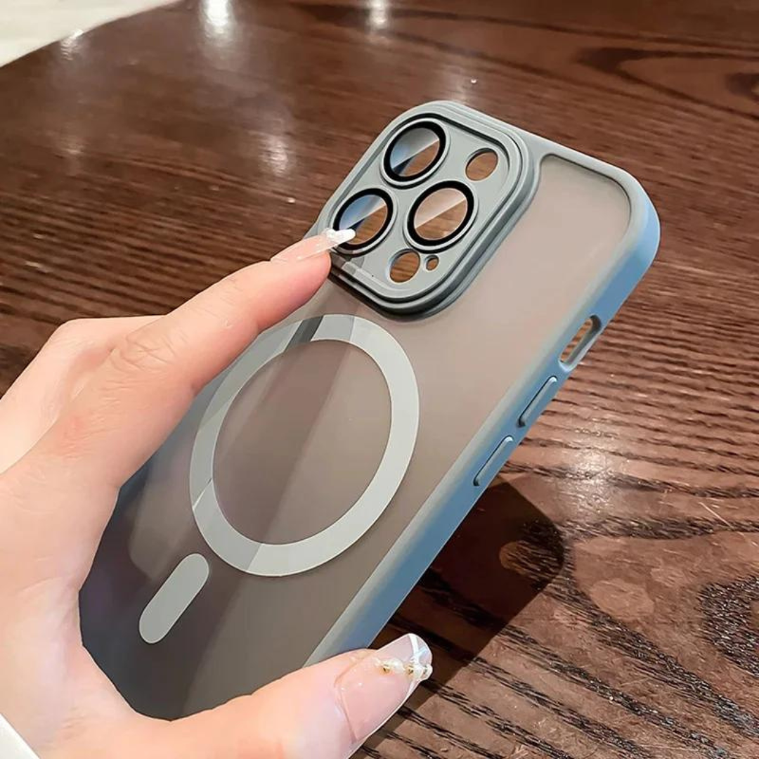 Magnetisk stødsikkert etui til iPhone