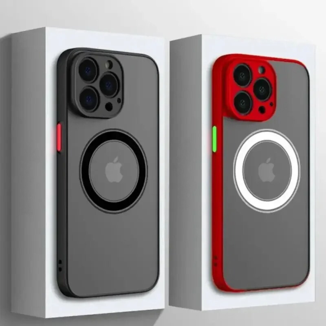 Magnetisk Magsafe Matte Case til iPhone