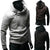Herre Sweatshirt Lynlås 100% Bomuld Moderne Design-1