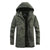 Herre Vinterjakke Modern Polyester Komfortabel Design-1