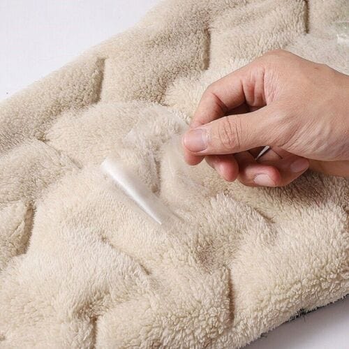 Mænds Vinterbukser Sort Forede Vandafvisende Polyesterblanding-5