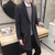 Slim Fit Windbreaker Trench Coat til mænd