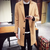 Slim Fit Windbreaker Trench Coat til mænd