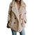 Oversized fluffy fleecejakke til kvinder