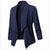 Oversized åben blazer til kvinder