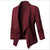 Oversized åben blazer til kvinder