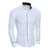 Slim Fit langærmet bluse til mænd