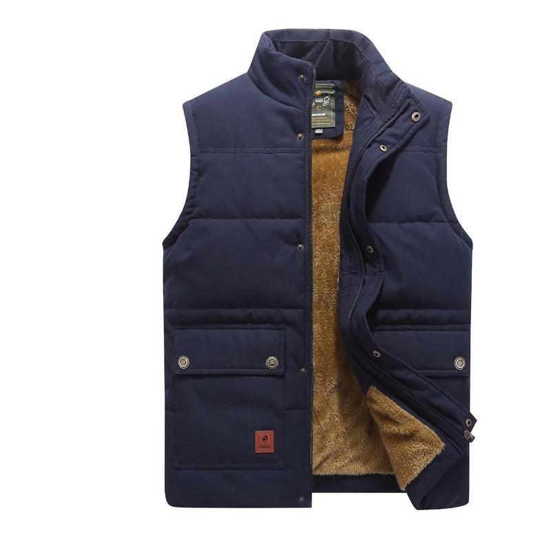 Ærmeløs jakke til mænd