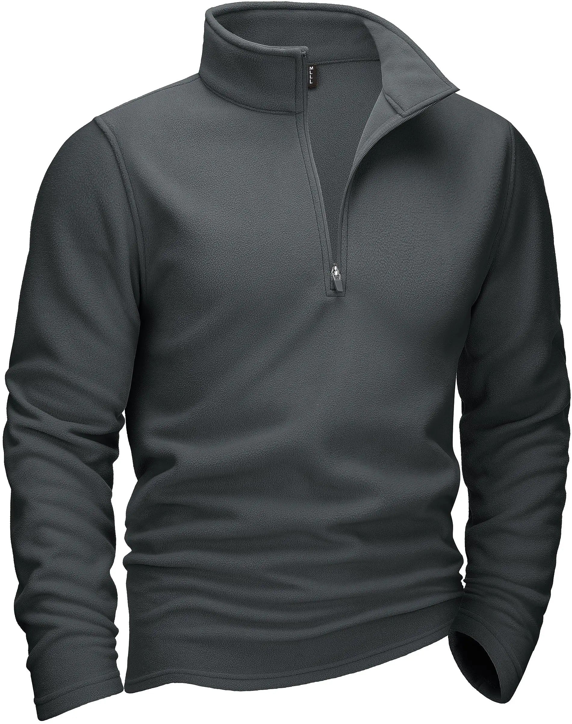 Quarter-Zip-pullover til mænd