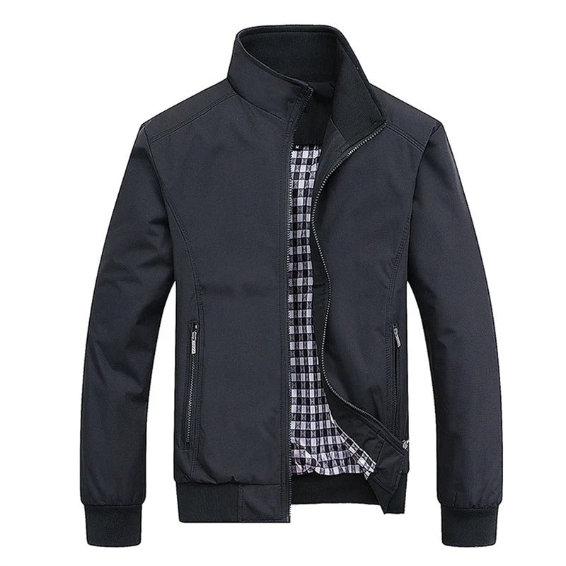 Casual Slim Bomber-jakke til mænd