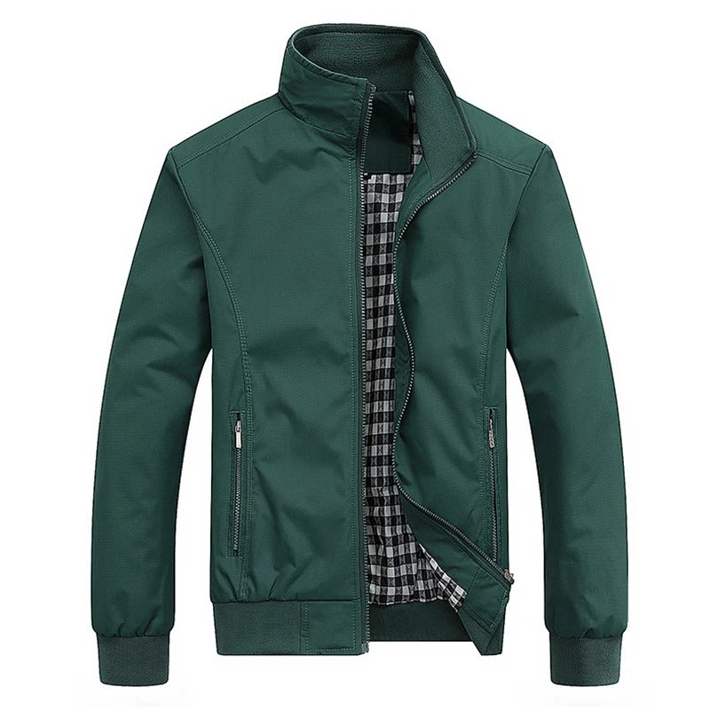 Casual Slim Bomber-jakke til mænd