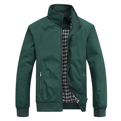 Casual Slim Bomber-jakke til mænd
